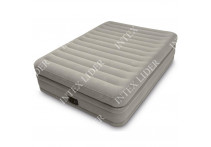 Intex 64444 Односпальная надувная кровать, 99х191х51см+встроенный насос