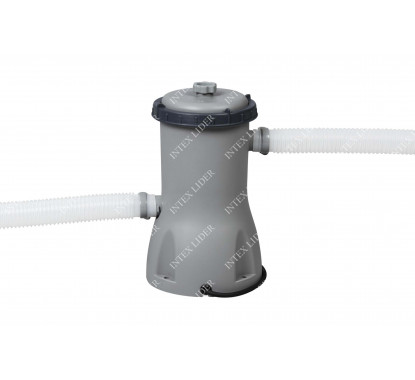 561GD BestWay Каркасный бассейн круглый, 457х107см+фильтрнасос, лестница, тент, освещение